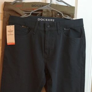 New Docker Smartflex Pants (2 pair set)